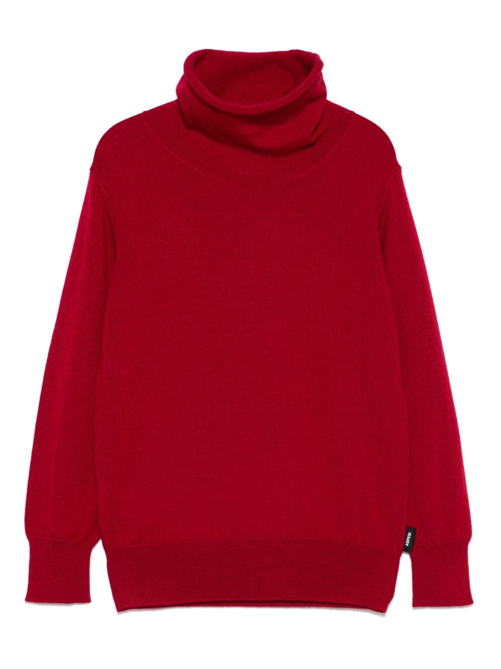 Maglione per bambino Aspesi Kids rosso a collo alto - Rubino Kids