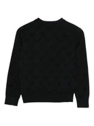 Maglione per bambino Emporio Armani Kids blu con scollo rotondo - Rubino Kids