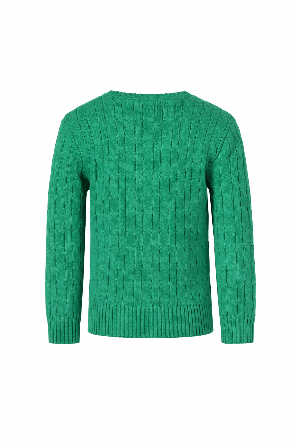 Maglione per bambino Polo Ralph Lauren Kids verde con ricamo Polo Pony sul davanti - Rubino Kids