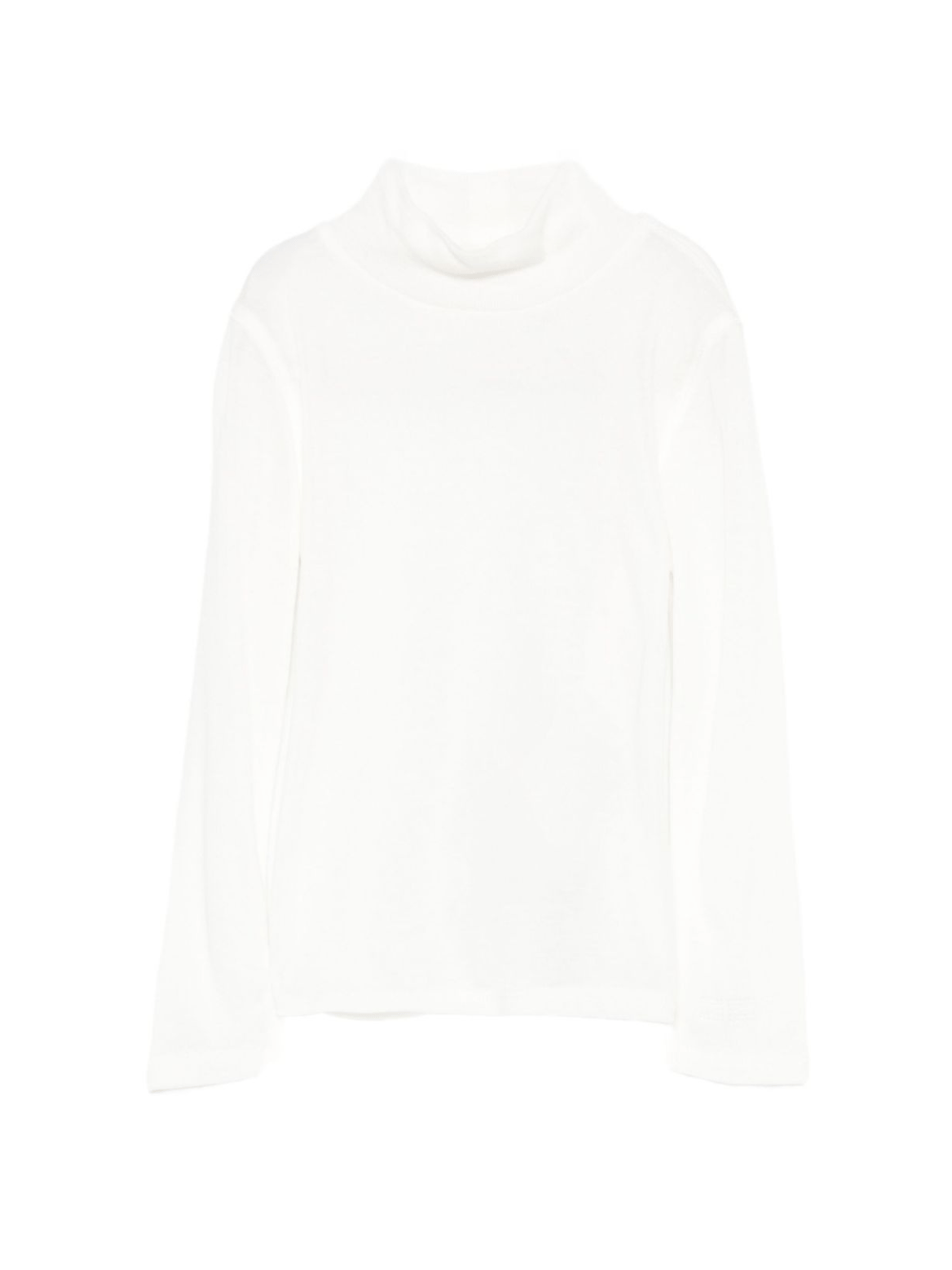 Maglione per neonata Elisabetta Franchi La Mia Bambina bianco con collo alto - Rubino Kids