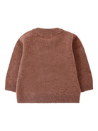 Maglione per neonati Bonpoint in cashmere con motivo ricamato - Rubino Kids