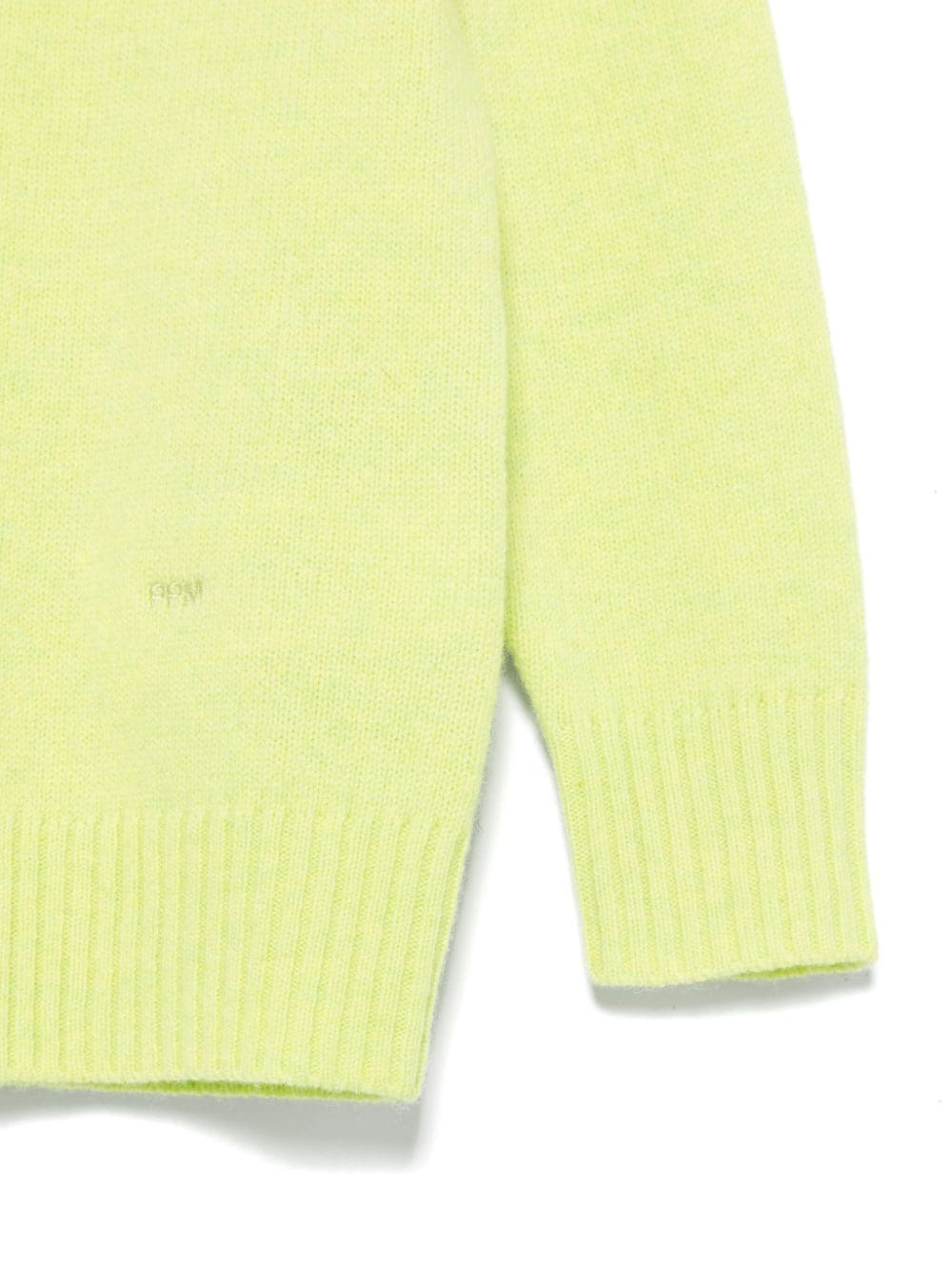 Maglione pesante per bambino Paolo Pecora Kids giallo con girocollo - Rubino Kids