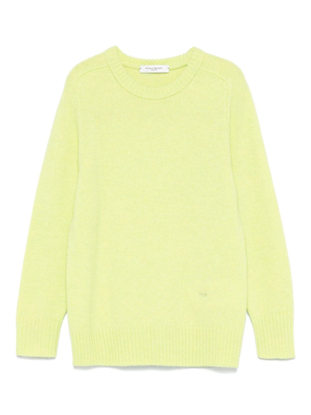 Maglione pesante per bambino Paolo Pecora Kids giallo con girocollo - Rubino Kids