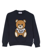 Maglione Teddy Bear girocollo - Rubino Kids