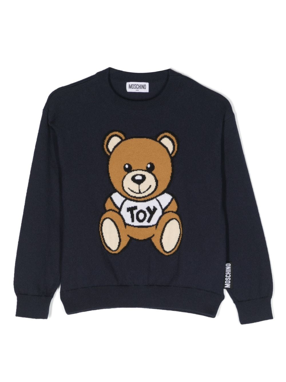 Maglione Teddy Bear girocollo - Rubino Kids