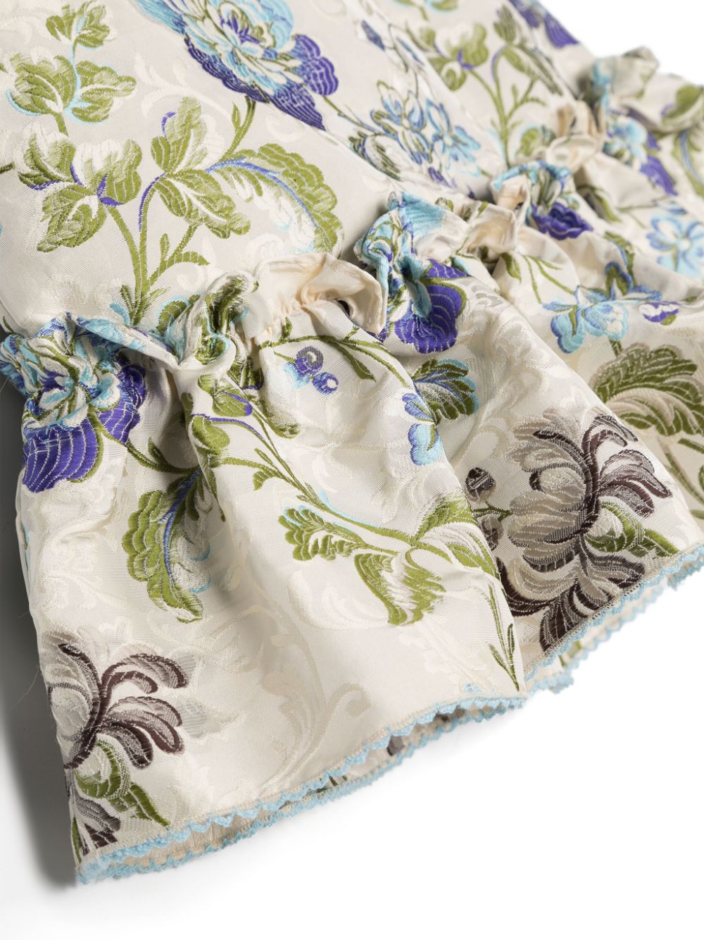 Minigonna a fiori jacquard - Rubino Kids