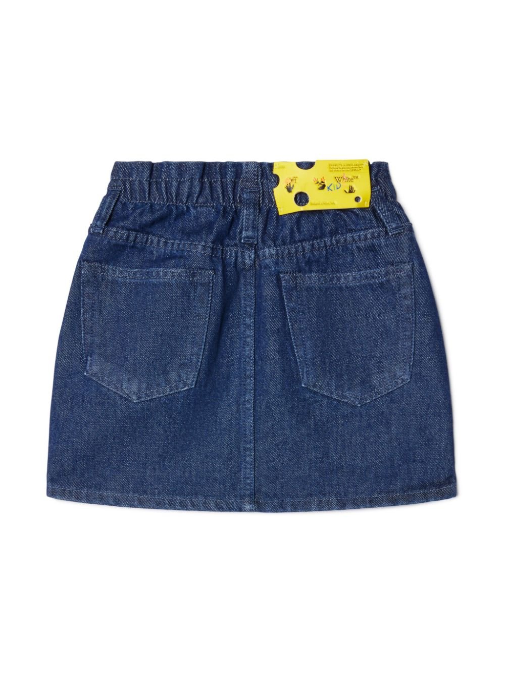 Minigonna denim Off Stamp - Rubino Kids