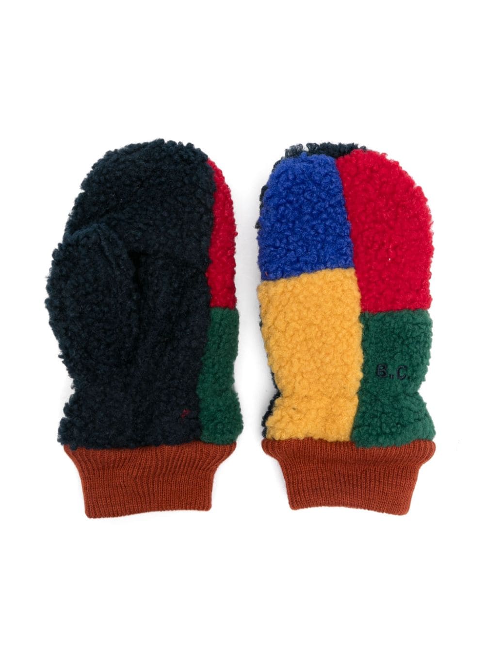 Muffole per bambino Bobo Choses multicolor con design color - block - Rubino Kids