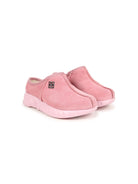 Mules per bambina Givenchy Kids rosa con caratteristico motivo 4G - Rubino Kids