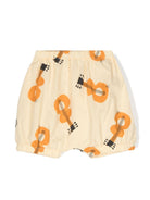 Pantaloncini con stampa Acoustic Guitar - Rubino Kids