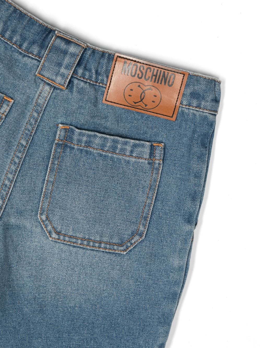 Pantaloncini in denim invecchiato - Rubino Kids