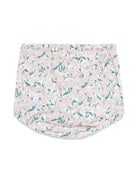 Pantaloncini per neonata Bonpoint bianco con stampa floreale - Rubino Kids