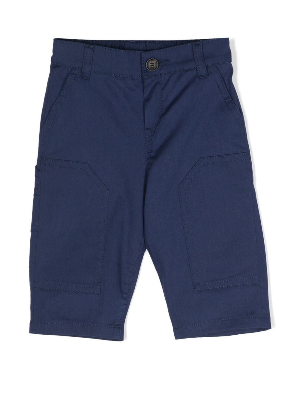 Pantalone con patch logo - Rubino Kids