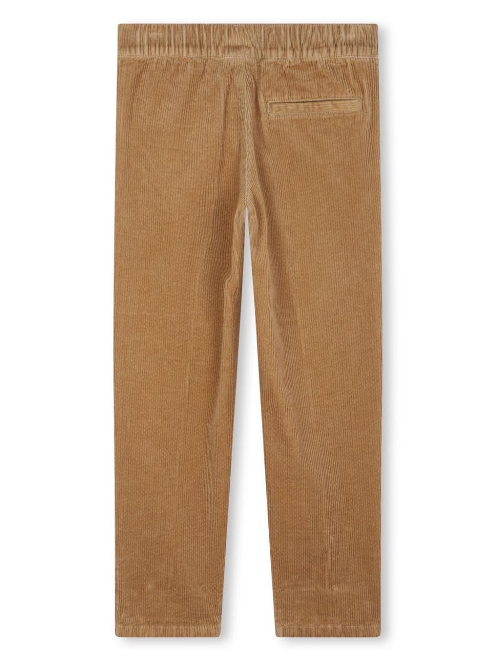 Pantaloni a coste per bambino BOSS Kidswear beige con vita elasticizzata sul retro - Rubino Kids