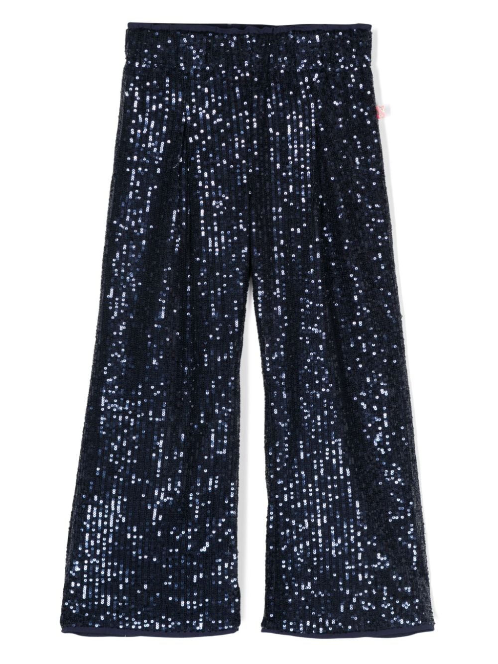 Pantaloni a gamba larga con paillettes - Rubino Kids