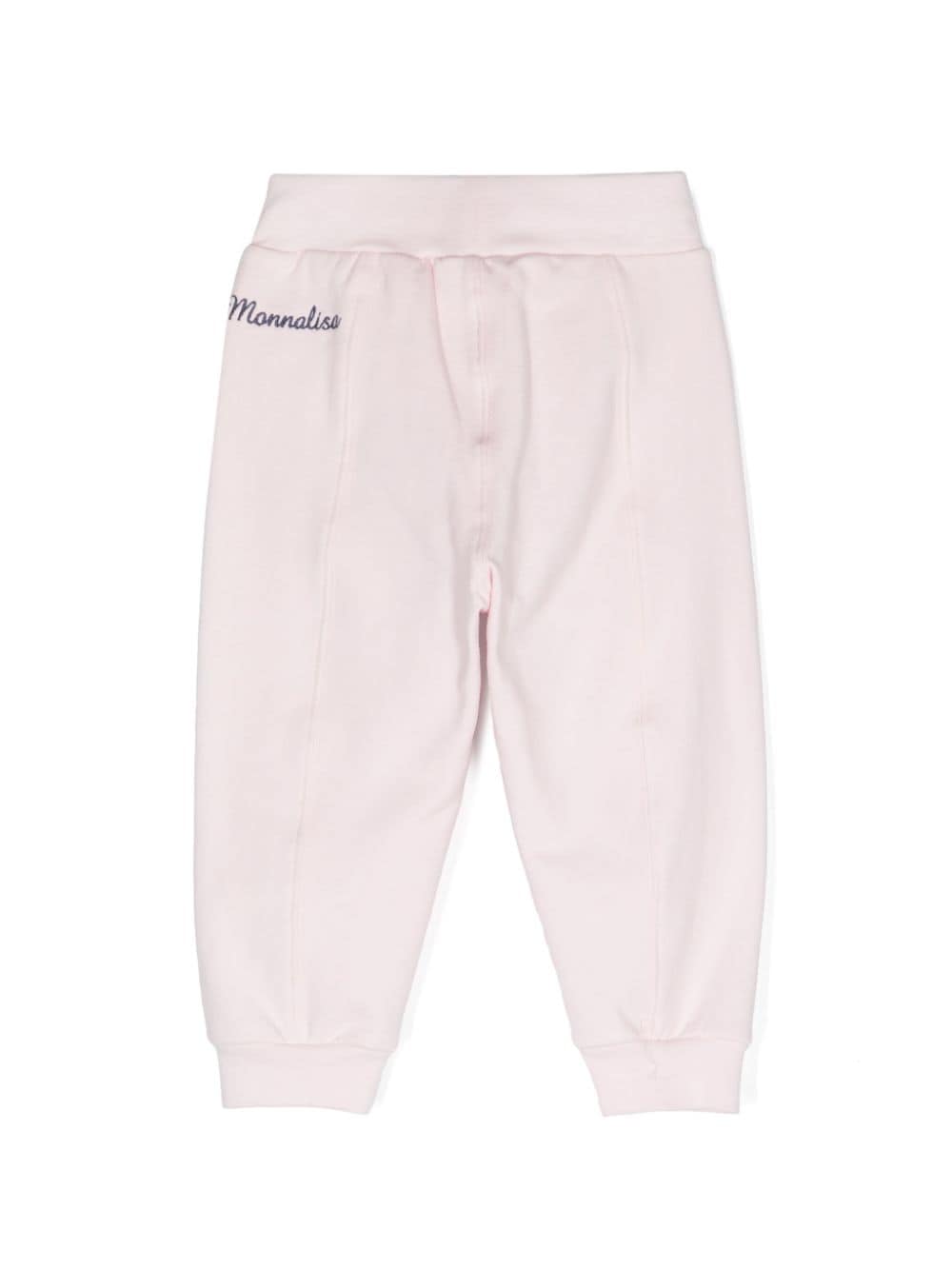 Pantaloni affusolati con ricamo logo - Rubino Kids