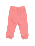 Pantaloni Bram sportivi per neonata Bonpoint rosa con ricamo logo - Rubino Kids