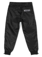 pantaloni cargo con logo ricamato - Rubino Kids