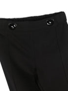 Pantaloni chino con logo ricamato - Rubino Kids