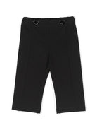 Pantaloni chino con logo ricamato - Rubino Kids