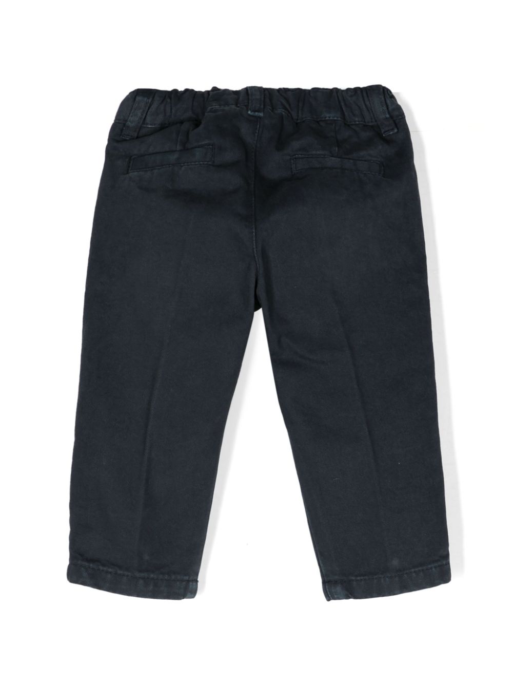 Pantaloni chino in twill con gamba affusolata - Rubino Kids