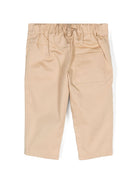 Pantaloni classici per neonato Fendi Kids beige con zip - Rubino Kids