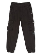 Pantaloni con applicazione logo - Rubino Kids