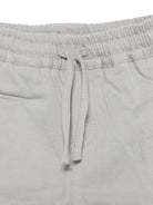 Pantaloni con logo - toppa per neonato Stella McCartney Kids grigio con elastico in vita - Rubino Kids