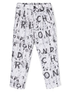 Pantaloni con stampa graffiti - Rubino Kids