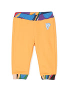 Pantaloni da tuta con logo ricamato - Rubino Kids