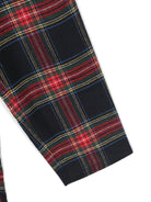 Pantaloni del pigiama con coulisse a quadri tartan - Rubino Kids