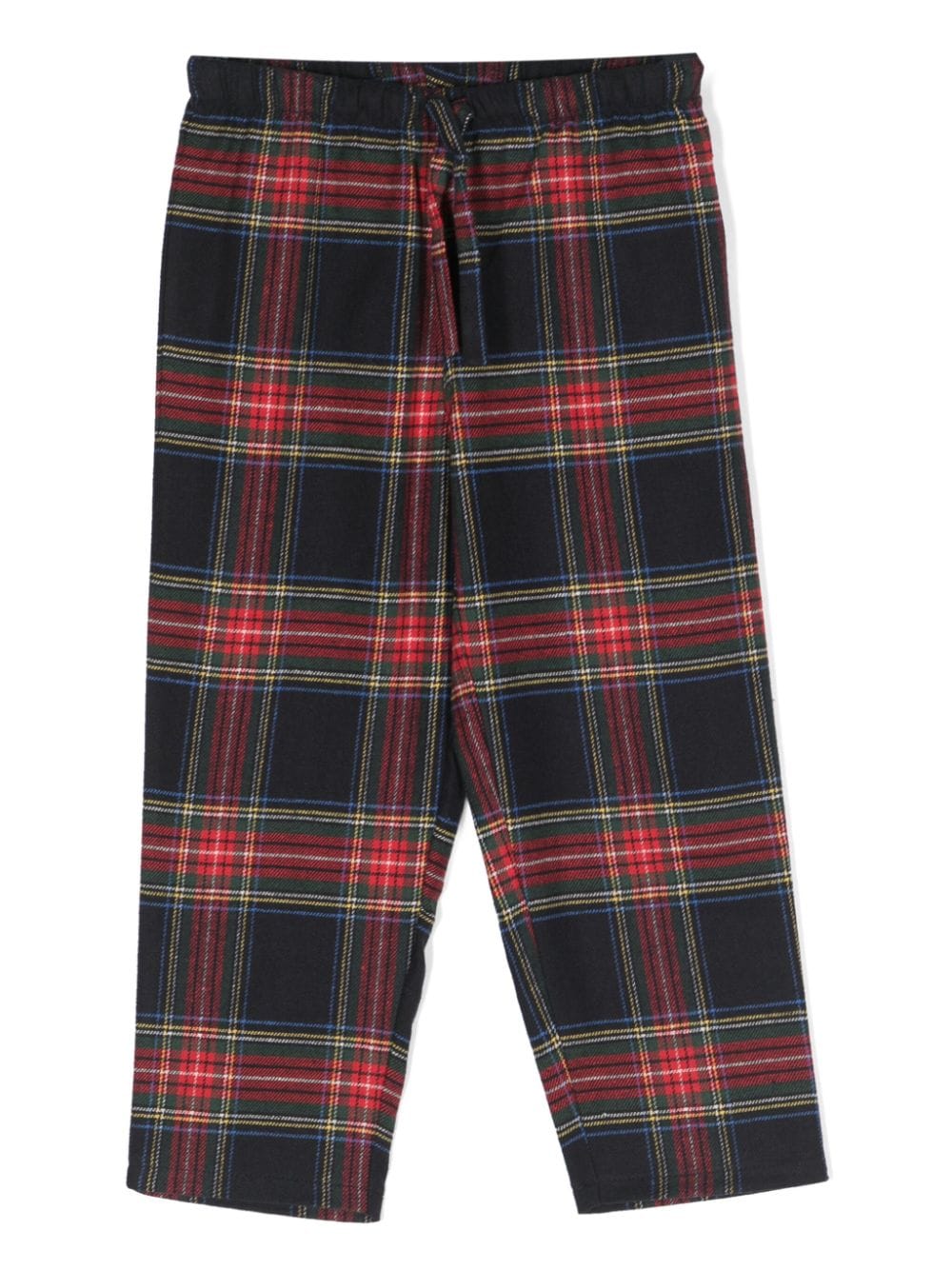 Pantaloni del pigiama con coulisse a quadri tartan - Rubino Kids