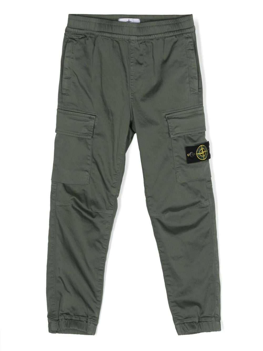 Pantaloni dritti con motivo Compass - Rubino Kids