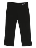 Pantaloni dritti con ricamo - Rubino Kids