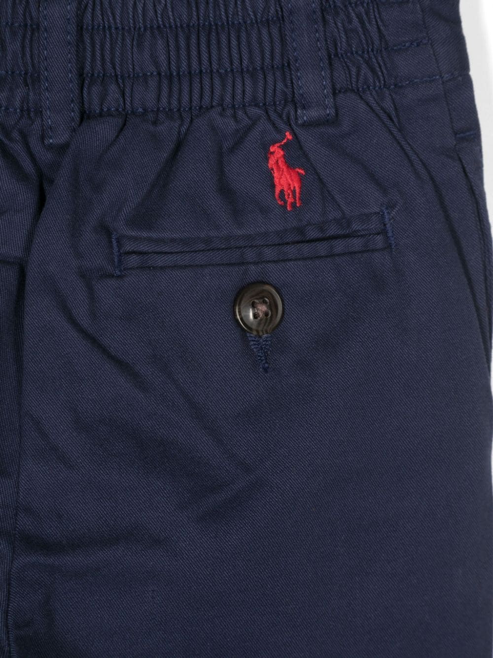 Pantaloni dritti Polo Pony per neonato Ralph Lauren Kids blu con taglio dritto - Rubino Kids