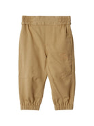 Pantaloni Equestrian Knight per neonato Burberry Kids beige con vita elasticizzata - Rubino Kids