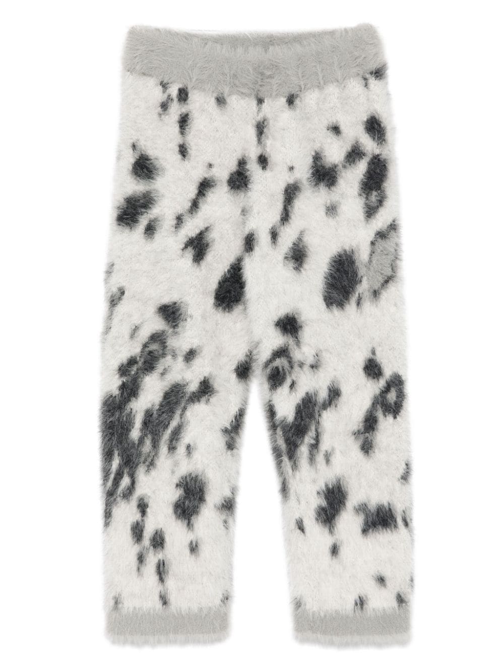 Pantaloni grigi per bambina con effetto spazzolato Stella McCartney Kids - Rubino Kids