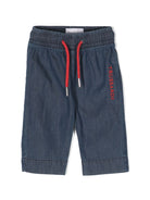 Pantaloni in chambray a gamba dritta - Rubino Kids