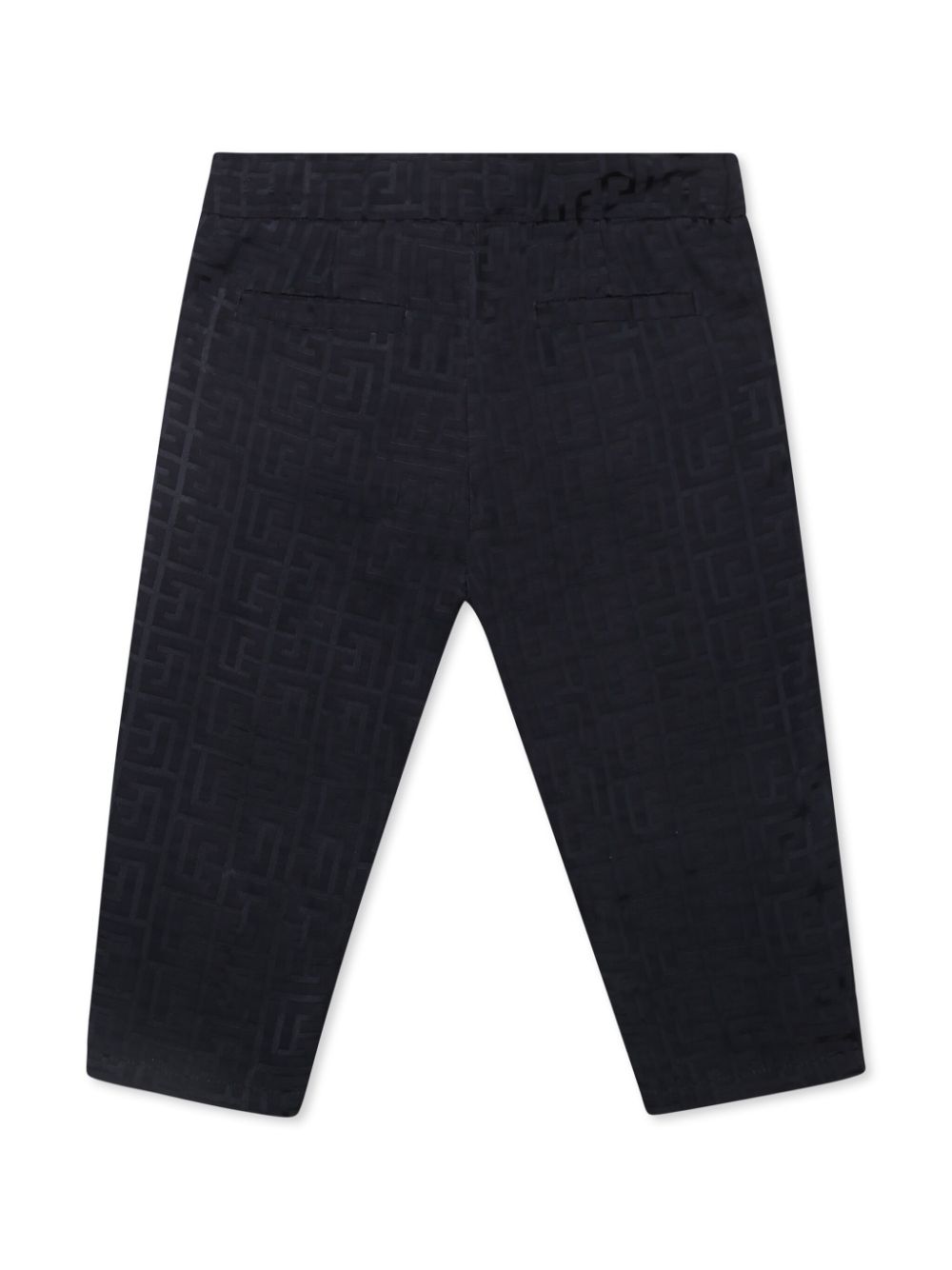 Pantaloni Labyrinth per neonato Balmain Kids blu con passanti - Rubino Kids