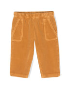 Pantaloni Pegaso per neonato ETRO KIDS beige con effetto vellutato - Rubino Kids