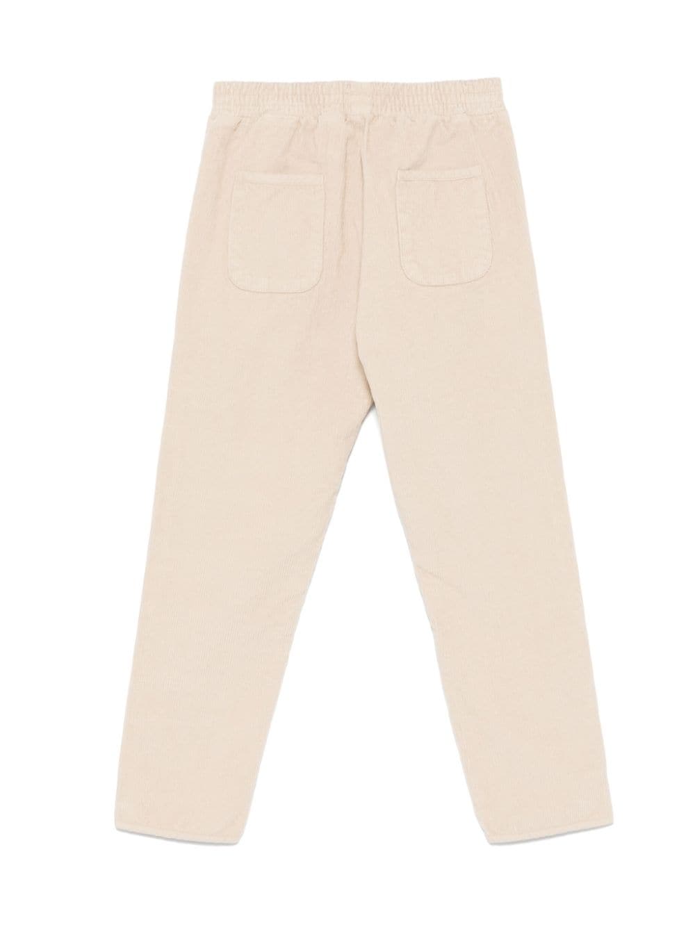 Pantaloni per bambina Donsje beige in velluto a coste - Rubino Kids