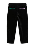 Pantaloni per bambina Stella McCartney Kids nero con piega - Rubino Kids