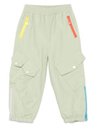 Pantaloni per bambina Stella McCartney verdi affusolati - Rubino Kids