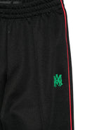 Pantaloni per bambino Amiri Kids neri con righe laterali - Rubino Kids