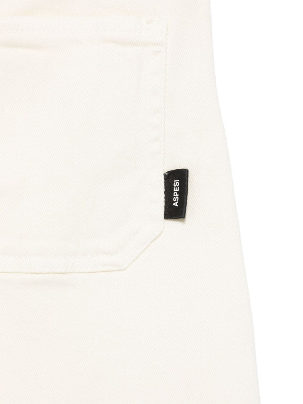 Pantaloni per bambino Aspesi Kids bianco con design dritto - Rubino Kids