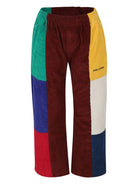 Pantaloni per bambino Bobo Choses color block multicolore - Rubino Kids