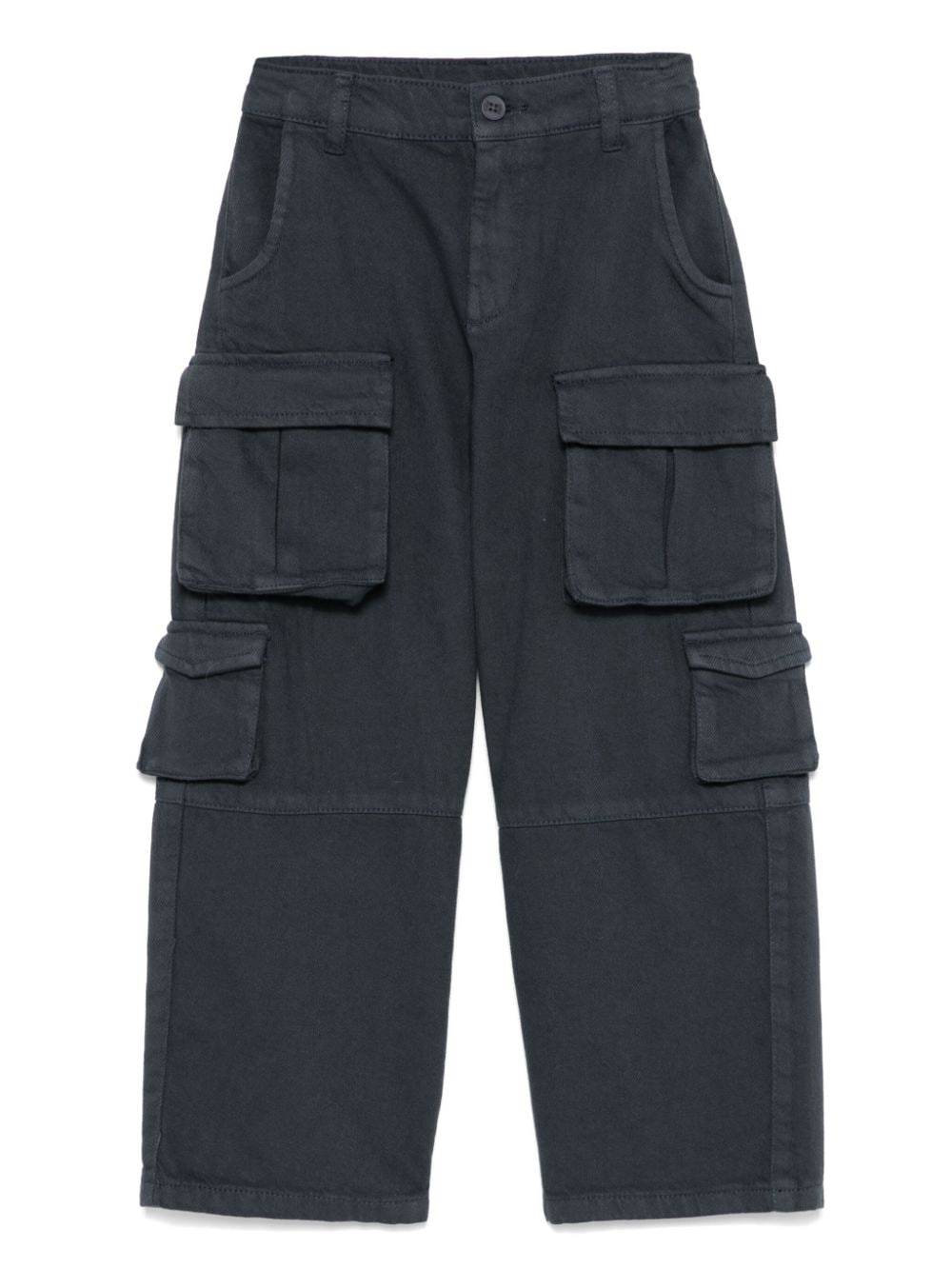 Pantaloni per bambino Douuod Kids grigio modello cargo dritti - Rubino Kids