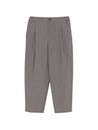 Pantaloni per bambino Douuod Kids grigio scuro con plissé - Rubino Kids