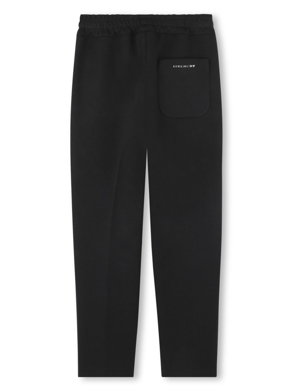 Pantaloni per bambino Givenchy Kids nero ceremony con taglio dritto - Rubino Kids