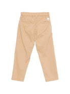 Pantaloni per bambino Paolo Pecora Kids beige con bottoni - Rubino Kids